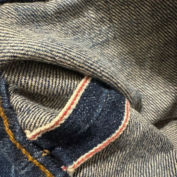 PRPS Mens Rambler Selvedge Slim Denim Jeans SIZE 30 #E63P133V Redline - Picture 14 of 14